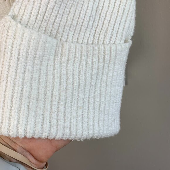 Anthropologie Cotton Blend Hooded Sweater - Picture 3 of 11